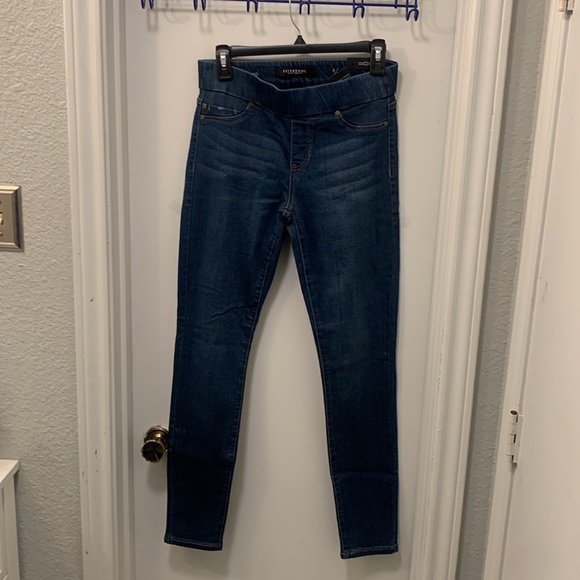 New Liverpool women’s denim leggings size 4/27 - Picture 2 of 14